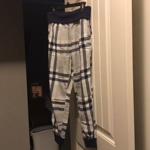 AE Aerie Flannel Joggers